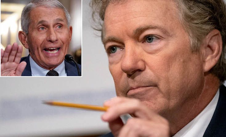 Rand Paul calls for Fauci to be imprisoned for five years