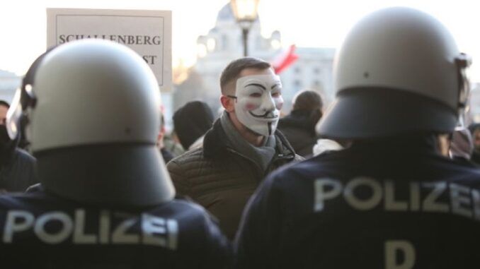 Unjabbed Austrians face prison if they refuse to comply with mandates imposed by the government