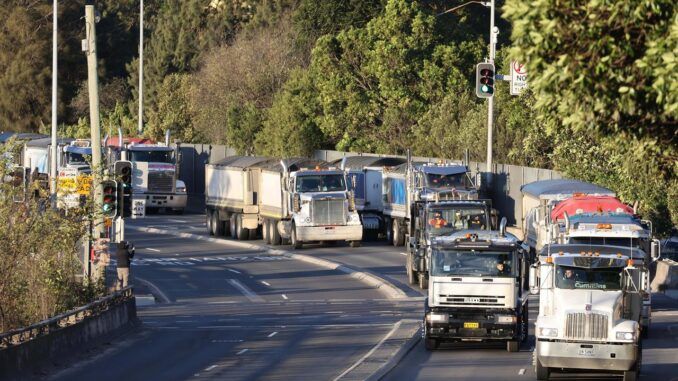 convoy to Canberra