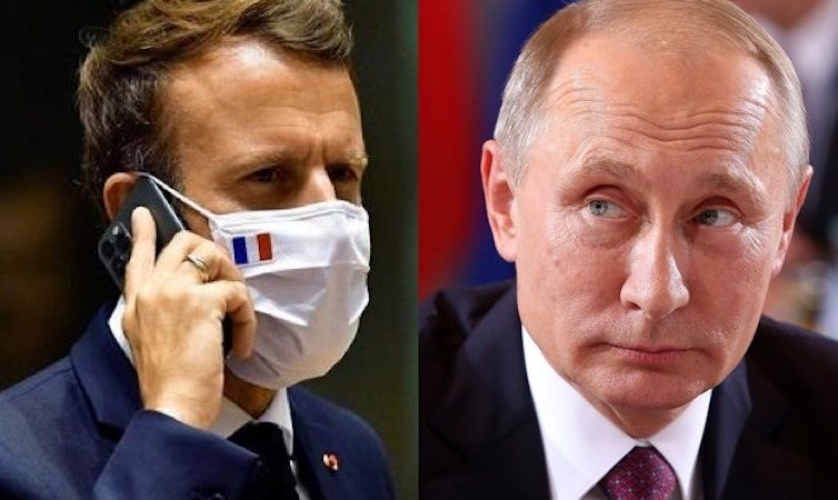 President Macron threatens Russia with Nukes