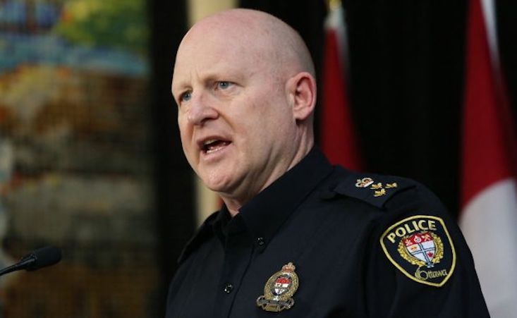Interim Ottawa police chief vows to hunt down every single Canadian who supported the truckers