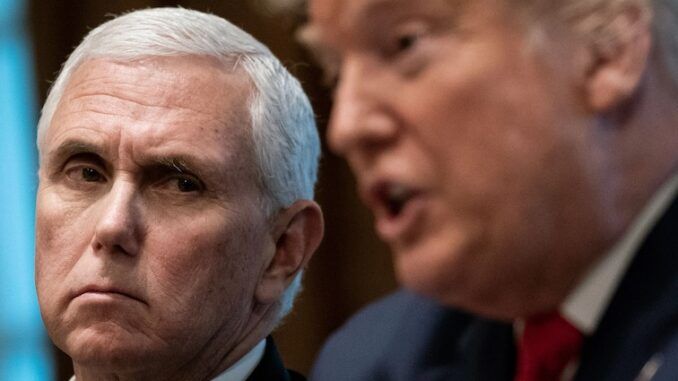 Pence says he would never overturn the election for Trump