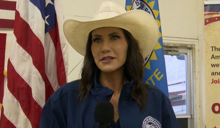 South Dakota Republican Gov. Kristi Noem signed legislation Thursday that made the state the first in the union this year to ban transgender athletes from girl’s and women’s sports and athletic events— and liberals across the nation are melting down about the “travesty“, with progressive liberal campaign groups even vowing to see Gov. Noem in court.