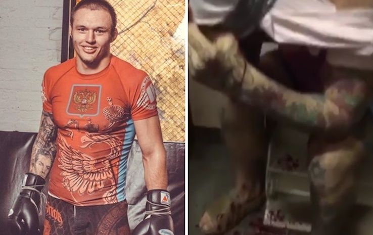 Ukrainian nazi's capture and torture MMA fighter Maxim Ryndovsky