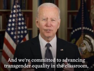 Biden urges parents to brainwash children into believing they are transgender