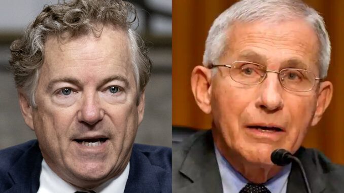 Rand Paul says Dr. Fauci is against everything America stands for