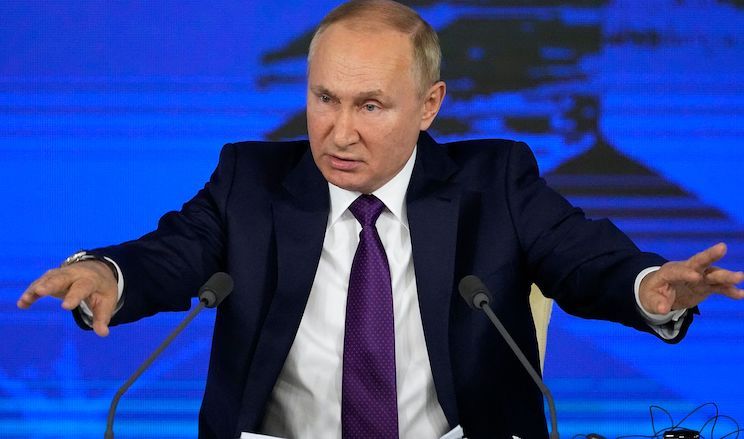President Putin declares that the 'New World Order' wants to eradicate human creativity