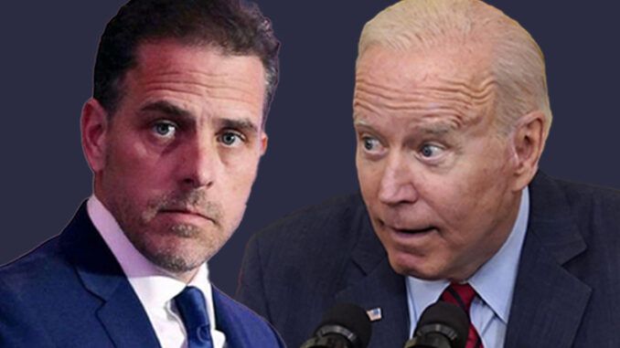 Hunter Biden calls his dad Joe a pedophile