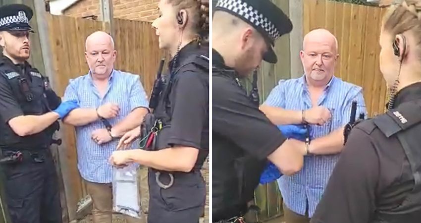 police arrest man