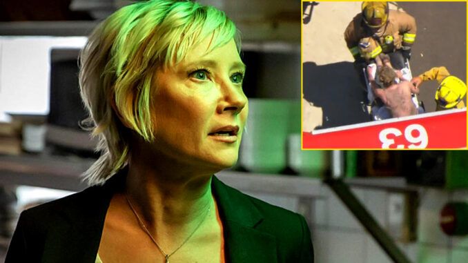 Anne Heche was nearing completion on a new film that is too close to home for the powers that be in Hollywood — a film about child sex trafficking.