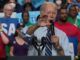 Biden trembles with fear as crowd chant 'you stole the election' right to his face