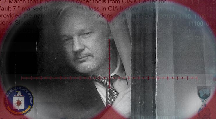 CIA sued for illegally spying on Julian Assange's London visitors