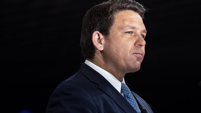 Gov. DeSantis says we need a reckoning to stop the New World Order from succeeding in their tyranny
