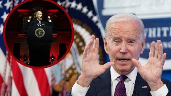 Biden does a u-turn on Satanic speech as voters turn on him