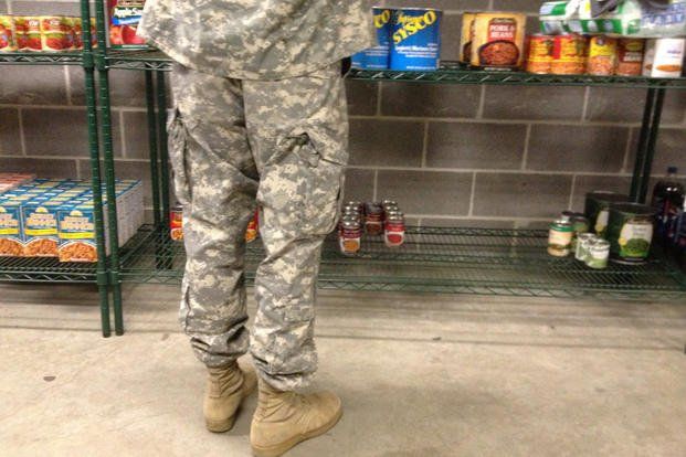 food stamps US army