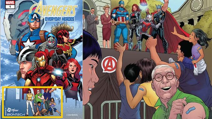 Pfizer teams up with Marvel to release pro-vaccine comic