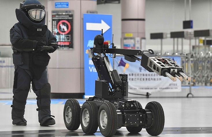 San Fransisco police introduce robots that are licensed to kill members of the public.