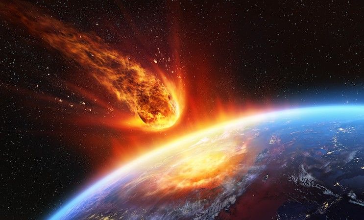 Planet destroying asteroid hurtling towards Earth