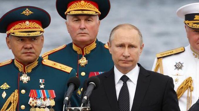 Russian leader Vladimir Putin to protect the world against imminent threat of nuclear war from western Global Elites