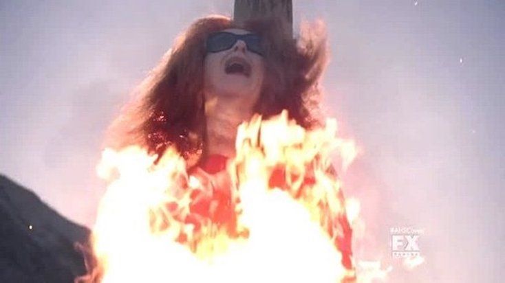 Satanic witch screams 'BALENCIAGA' in American Horror Story series