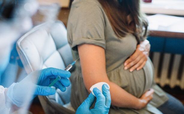 flu and covid jabs for pregnant women