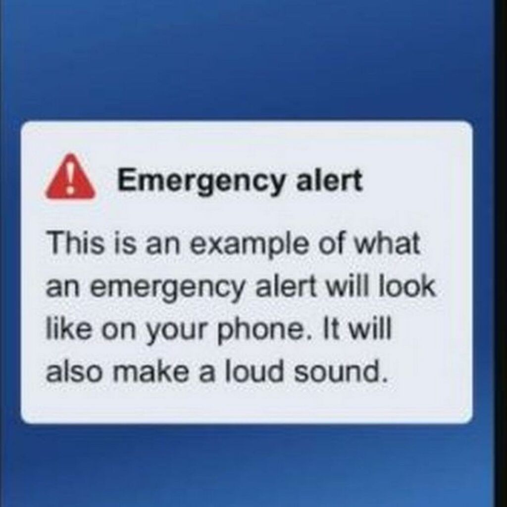 emergency warning