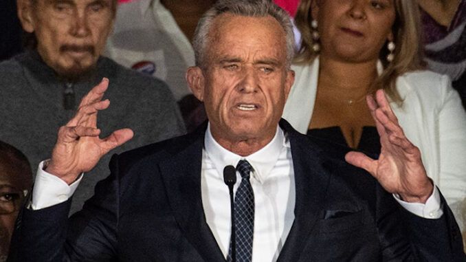 RFK Jr. declares the New World Order are rigging the 2024 election already