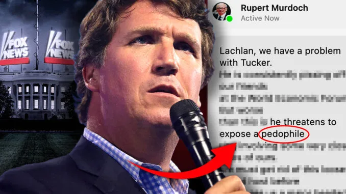 There is a huge bombshell was about to break, completely vindicating Tucker Carlson and proving him right about everything. This bombshell is so powerful that it exposes the Deep State and mainstream media as compromised in the worst possible way.