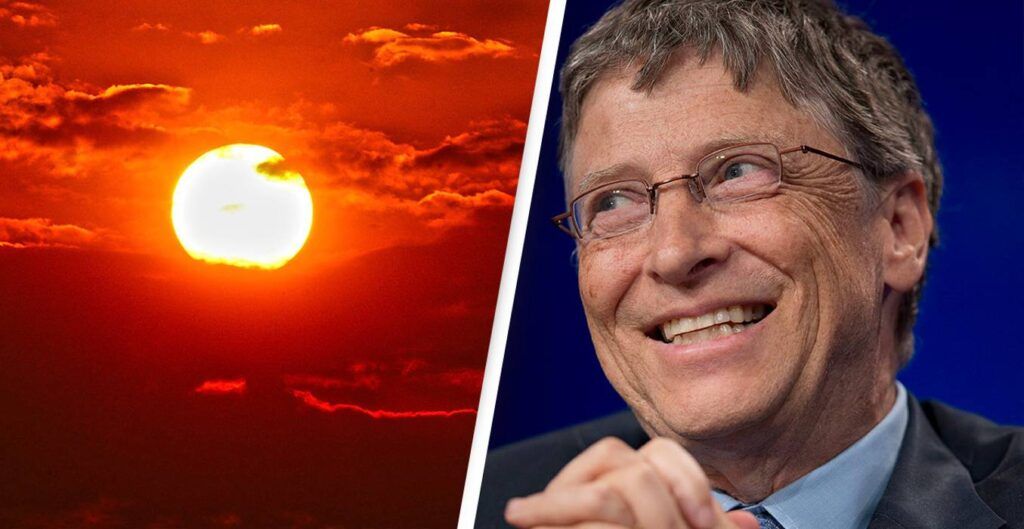 Bill Gates and the sun