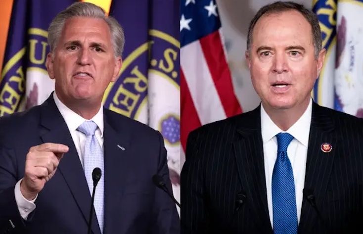 Kevin McCarthy says it's time to expel Adam Schiff from Congress for treason