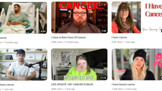 Εκατοντάδες YouTubers που προώθησαν τα εμβόλια Covid κατά τη διάρκεια της πανδημίας έχουν τώρα καρκίνους-τούρμπο!!!