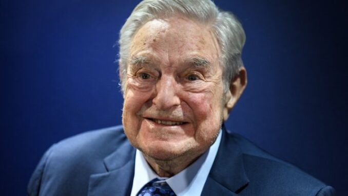 George Soros accuses people who oppose his globalist agenda of being white supremacists