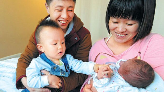 China orders citizens to have more babies as birthrates in the West plummet