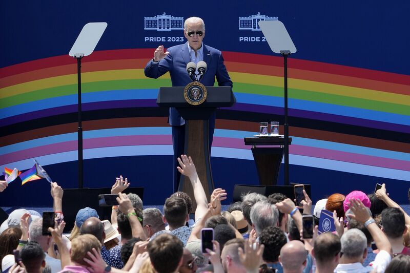 pride event at WH