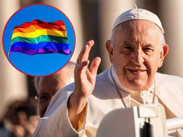 Pope Francis pride flag