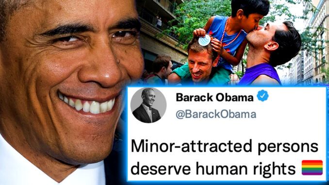 Barack Obama has nailed his colors to the mast by admitting in a tweet that pornographic books like "Gender Queer" have played a key role in shaping his life.
