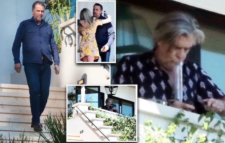 Hunter Biden's lawyer caught smoking crack on balcony during meeting with President's son
