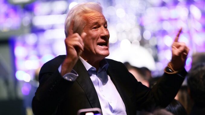 Richard Gere says millions of migrants should flood Europe to end racist culture
