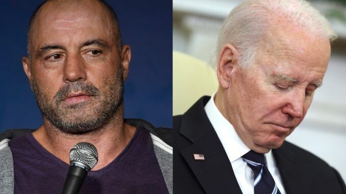 Joe Rogan believes Democrats are about to remove Biden from office because of his worsening dementia