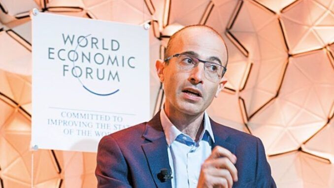WEF official Yuval Noah Harari calls for the elimination of conspiracy theorists