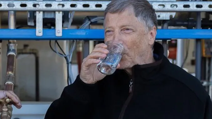 Carcinogenic 'forever chemicals' from Bill Gates founds in half of US drinking water, according to disturbing new study