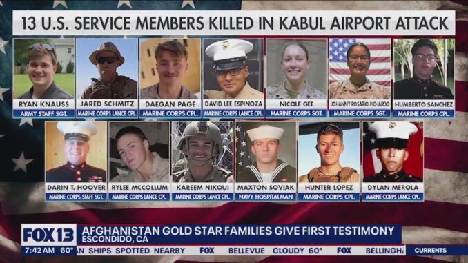 gold star famililes of US soldiers