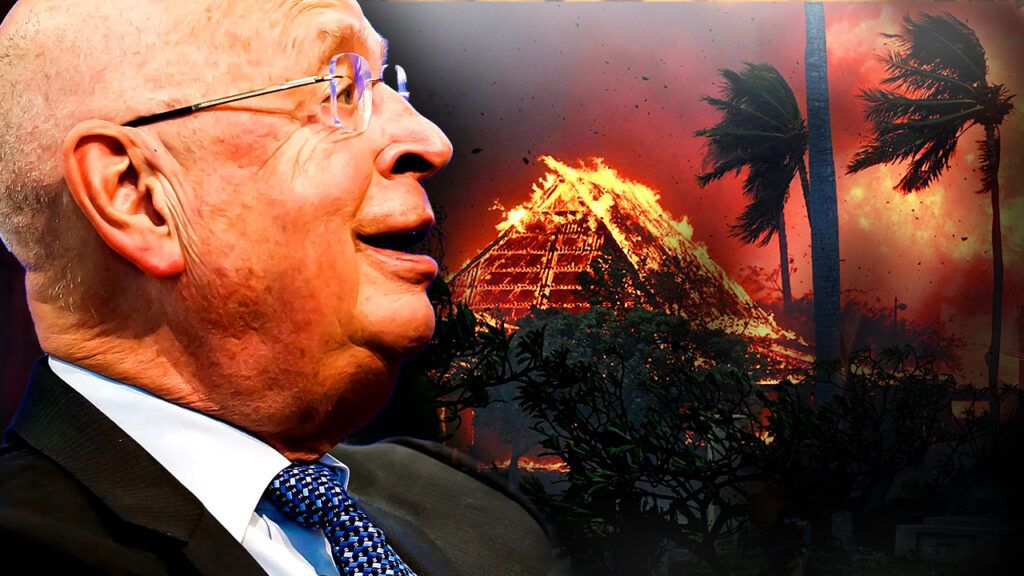 The fake Maui wildfires were orchestrated by the globalist elite to poison our air, water, and soil, and redistribute property into the hands of the elite, according to a World Economic Forum insider who warns that "Build back better" literally means destroying things first and then rebuilding according to New World Order plans.