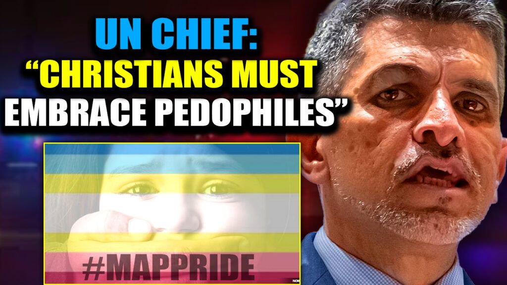 The United Nations has warned Christians that if they do not fully embrace the legalization of pedophilia, they will be excluded from participating in society.