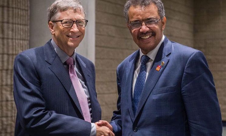 Bill Gates and WHO colluded together to make millions on COVID pandemic insider trading.