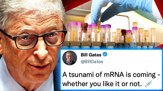 Experimental mRNA jabs are set to replace all of our medicines, according to Bill Gates and the globalist elite, who are warning that we will be forced to take hundreds of mRNA jabs every year if we wish to participate in society.