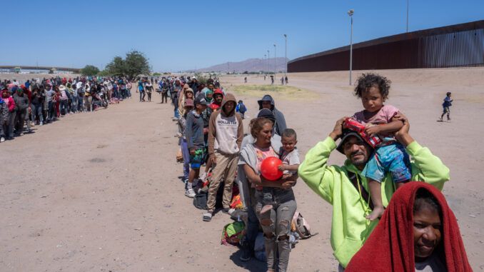 migrants at border