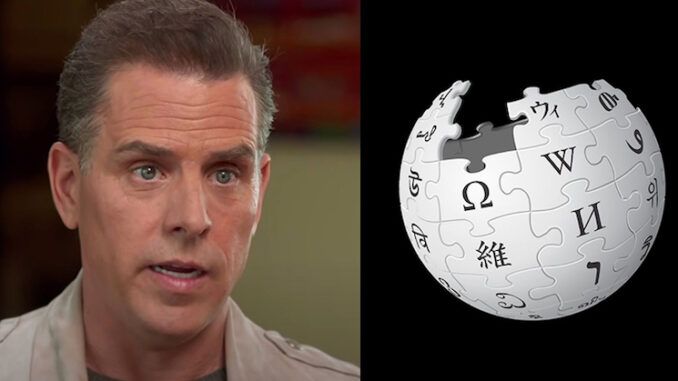 Hunter Biden emails reveal Wikipedia is run by the CIA