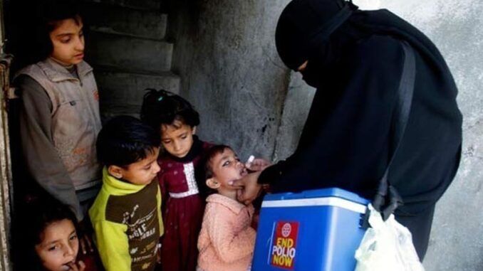 Polio vaccine Pakistan