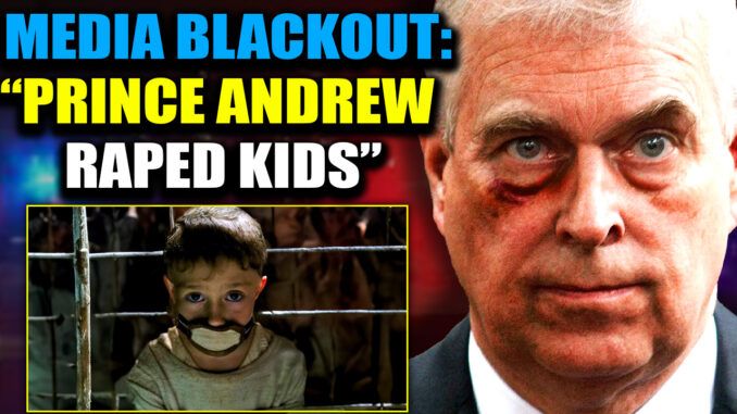 While everyone was distracted by the mainstream media’s latest news cycles, Prince Andrew was accused of sexually abusing a 12-year-old girl and a 10-year-old boy during a diplomatic visit to Ukraine earlier this year.